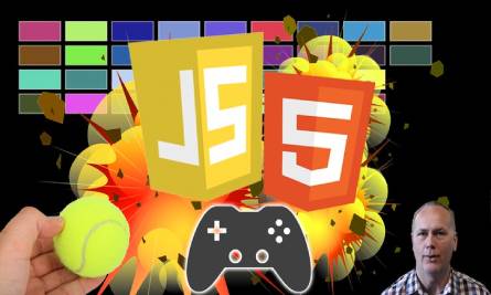 Course Central - Brick Breaker Breakout Game HTML5 JavaScript